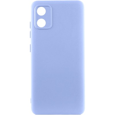 Чохол TPU GETMAN Liquid Silk Full Camera для Motorola Moto E13 Бузковий / Light purple Чохол TPU GETMAN Liquid Silk Full Camera для Motorola Moto E13 Бузковий / Light purple