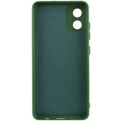 Чохол TPU GETMAN Liquid Silk Full Camera для Motorola Moto E13 Зелений / Dark green Чохол TPU GETMAN Liquid Silk Full Camera для Motorola Moto E13 Зелений / Dark green