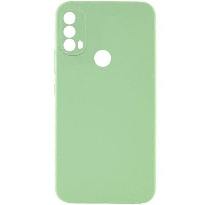 Чохол TPU GETMAN Liquid Silk Full Camera для Motorola Moto E40 Зелений / Pistachio Чохол TPU GETMAN Liquid Silk Full Camera для Motorola Moto E40 Зелений / Pistachio