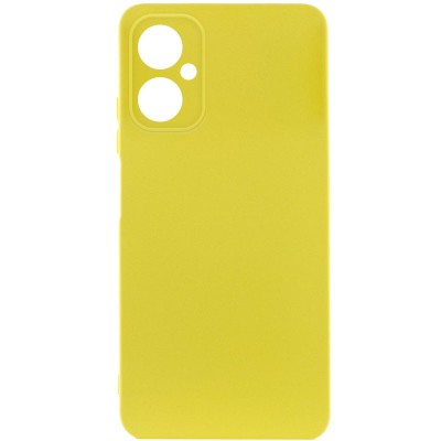 Чохол TPU GETMAN Liquid Silk Full Camera для Motorola Moto G14 Жовтий / Flash