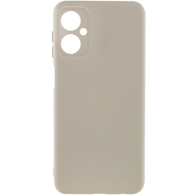 Чохол TPU GETMAN Liquid Silk Full Camera для Motorola Moto G14 Песочный / Sand