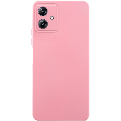 Чохол TPU GETMAN Liquid Silk Full Camera для Motorola Moto G54 Рожевий / Pink Чохол TPU GETMAN Liquid Silk Full Camera для Motorola Moto G54 Рожевий / Pink