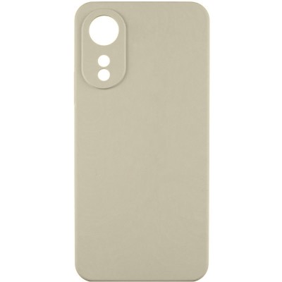 Чохол TPU GETMAN Liquid Silk Full Camera для Oppo A78 4G Песочный / Sand