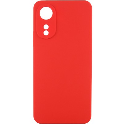 Чохол TPU GETMAN Liquid Silk Full Camera для Oppo A78 4G Червоний / Red Чохол TPU GETMAN Liquid Silk Full Camera для Oppo A78 4G Червоний / Red