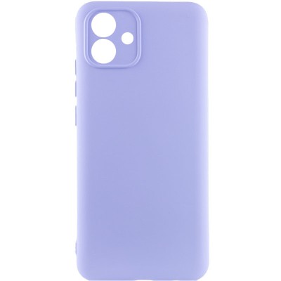 Чохол TPU GETMAN Liquid Silk Full Camera для Samsung Galaxy A04e Бузковий / Dasheen Чохол TPU GETMAN Liquid Silk Full Camera для Samsung Galaxy A04e Бузковий / Dasheen