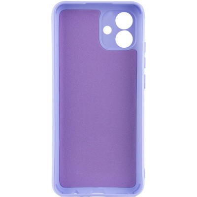 Чохол TPU GETMAN Liquid Silk Full Camera для Samsung Galaxy A04e Бузковий / Dasheen Чохол TPU GETMAN Liquid Silk Full Camera для Samsung Galaxy A04e Бузковий / Dasheen