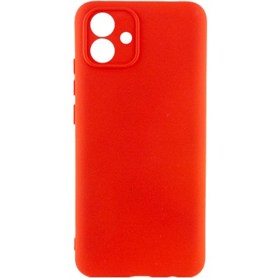 Чохол TPU GETMAN Liquid Silk Full Camera для Samsung Galaxy A05 Червоний / Red