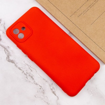 Чохол TPU GETMAN Liquid Silk Full Camera для Samsung Galaxy A05 Червоний / Red