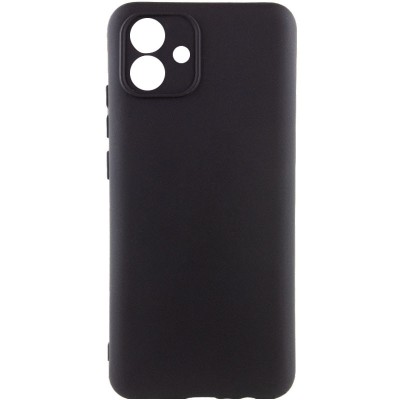 Чохол TPU GETMAN Liquid Silk Full Camera для Samsung Galaxy A05 Чорний / Black Чохол TPU GETMAN Liquid Silk Full Camera для Samsung Galaxy A05 Чорний / Black