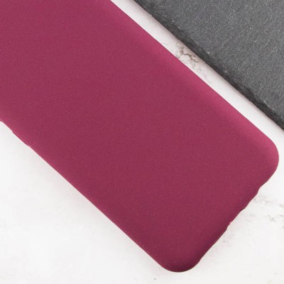 Чохол TPU GETMAN Liquid Silk Full Camera для Samsung Galaxy A06 Бордовий / Marsala Чохол TPU GETMAN Liquid Silk Full Camera для Samsung Galaxy A06 Бордовий / Marsala