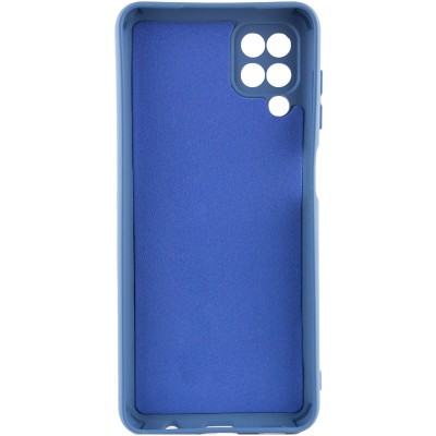Чохол TPU GETMAN Liquid Silk Full Camera для Samsung Galaxy A12 Синій / Navy Blue Чохол TPU GETMAN Liquid Silk Full Camera для Samsung Galaxy A12 Синій / Navy Blue