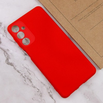 Чохол TPU GETMAN Liquid Silk Full Camera для Samsung Galaxy A15 4G/5G / M15 5G Червоний / Red