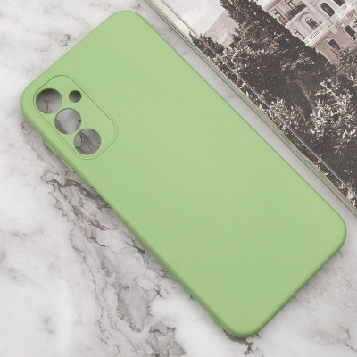 Чохол TPU GETMAN Liquid Silk Full Camera для Samsung Galaxy A16 4G/5G Зелений / Pistachio