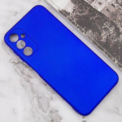 Чохол TPU GETMAN Liquid Silk Full Camera для Samsung Galaxy A16 4G/5G Синій / Iris