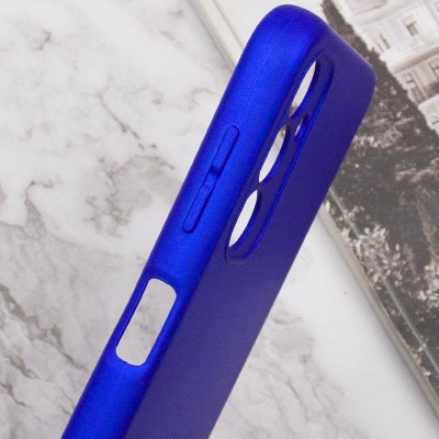 Чохол TPU GETMAN Liquid Silk Full Camera для Samsung Galaxy A16 4G/5G Синій / Iris