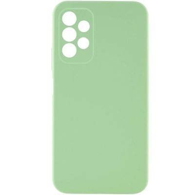 Чохол TPU GETMAN Liquid Silk Full Camera для Samsung Galaxy A23 4G Зелений / Pistachio