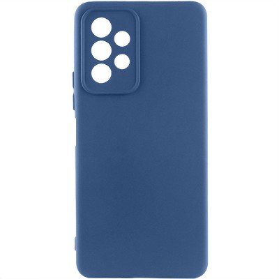 Чохол TPU GETMAN Liquid Silk Full Camera для Samsung Galaxy A23 4G Синій / Navy Blue Чохол TPU GETMAN Liquid Silk Full Camera для Samsung Galaxy A23 4G Синій / Navy Blue