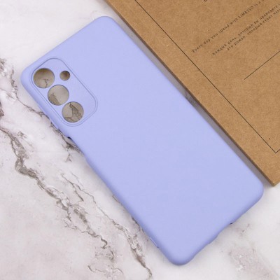 Чохол TPU GETMAN Liquid Silk Full Camera для Samsung Galaxy A26 5G Бузковий / Dasheen Чохол TPU GETMAN Liquid Silk Full Camera для Samsung Galaxy A26 5G Бузковий / Dasheen