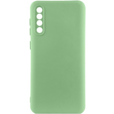 Чохол TPU GETMAN Liquid Silk Full Camera для Samsung Galaxy A50 (A505F) / A50s / A30s Зелений / Pistachio Чохол TPU GETMAN Liquid Silk Full Camera для Samsung Galaxy A50 (A505F) / A50s / A30s Зелений / Pistachio