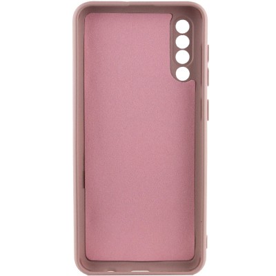 Чохол TPU GETMAN Liquid Silk Full Camera для Samsung Galaxy A50 (A505F) / A50s / A30s Рожевий / Pink Sand