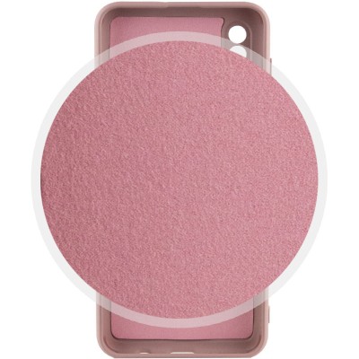 Чохол TPU GETMAN Liquid Silk Full Camera для Samsung Galaxy A50 (A505F) / A50s / A30s Рожевий / Pink Sand