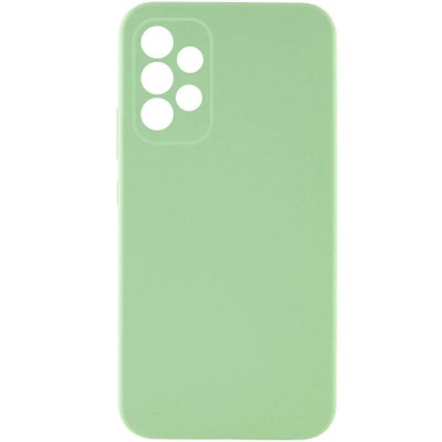 Чохол TPU GETMAN Liquid Silk Full Camera для Samsung Galaxy A53 5G Зелений / Pistachio