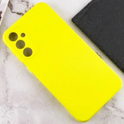 Чохол TPU GETMAN Liquid Silk Full Camera для Samsung Galaxy A55 Жовтий / Flash Чохол TPU GETMAN Liquid Silk Full Camera для Samsung Galaxy A55 Жовтий / Flash