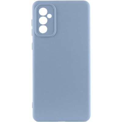 Чохол TPU GETMAN Liquid Silk Full Camera для Samsung Galaxy A56 5G Блакитний / Lilac Blue
