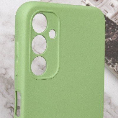 Чохол TPU GETMAN Liquid Silk Full Camera для Samsung Galaxy M23 5G Зелений / Pistachio