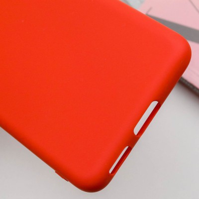 Чохол TPU GETMAN Liquid Silk Full Camera для Samsung Galaxy S21 FE Червоний / Red