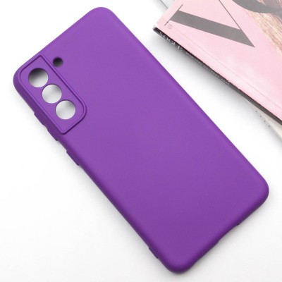 Чохол TPU GETMAN Liquid Silk Full Camera для Samsung Galaxy S21 Фіолетовий / Purple Чохол TPU GETMAN Liquid Silk Full Camera для Samsung Galaxy S21 Фіолетовий / Purple