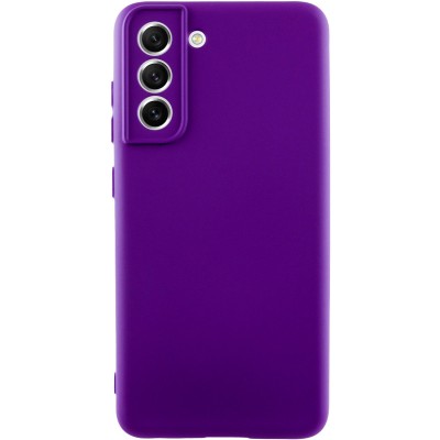 Чохол TPU GETMAN Liquid Silk Full Camera для Samsung Galaxy S21 Фіолетовий / Ultra Violet Чохол TPU GETMAN Liquid Silk Full Camera для Samsung Galaxy S21 Фіолетовий / Ultra Violet