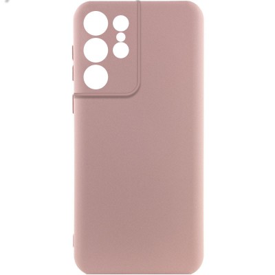 Чохол TPU GETMAN Liquid Silk Full Camera для Samsung Galaxy S22 Ultra Рожевий / Pink Sand Чохол TPU GETMAN Liquid Silk Full Camera для Samsung Galaxy S22 Ultra Рожевий / Pink Sand