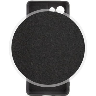 Чохол TPU GETMAN Liquid Silk Full Camera для Samsung Galaxy S22 Ultra Чорний / Black
