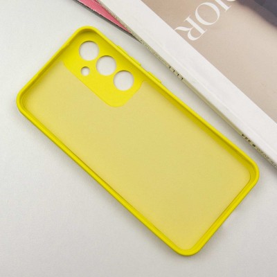 Чохол TPU GETMAN Liquid Silk Full Camera для Samsung Galaxy S23 FE Жовтий / Flash