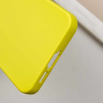 Чохол TPU GETMAN Liquid Silk Full Camera для Samsung Galaxy S23 FE Жовтий / Flash