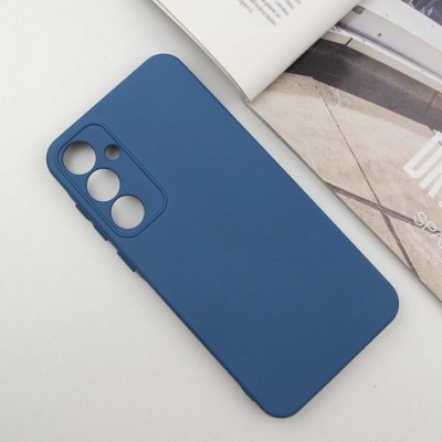 Чохол TPU GETMAN Liquid Silk Full Camera для Samsung Galaxy S23 FE Синій / Navy Blue Чохол TPU GETMAN Liquid Silk Full Camera для Samsung Galaxy S23 FE Синій / Navy Blue