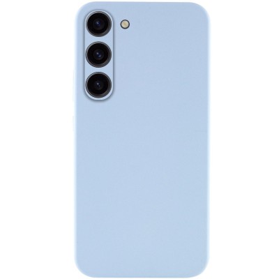 Чохол TPU GETMAN Liquid Silk Full Camera для Samsung Galaxy S23 Блакитний / Lilac Blue Чохол TPU GETMAN Liquid Silk Full Camera для Samsung Galaxy S23 Блакитний / Lilac Blue