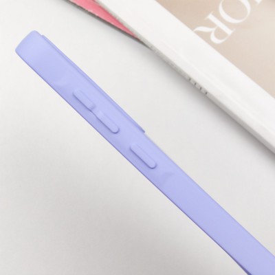 Чохол TPU GETMAN Liquid Silk Full Camera для Samsung Galaxy S23 Бузковий / Dasheen