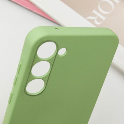 Чохол TPU GETMAN Liquid Silk Full Camera для Samsung Galaxy S23 Зелений / Pistachio Чохол TPU GETMAN Liquid Silk Full Camera для Samsung Galaxy S23 Зелений / Pistachio