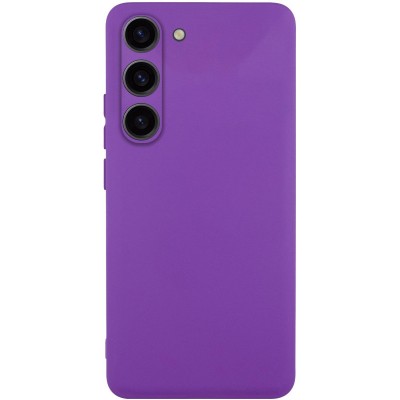 Чохол TPU GETMAN Liquid Silk Full Camera для Samsung Galaxy S23 Фіолетовий / Purple Чохол TPU GETMAN Liquid Silk Full Camera для Samsung Galaxy S23 Фіолетовий / Purple