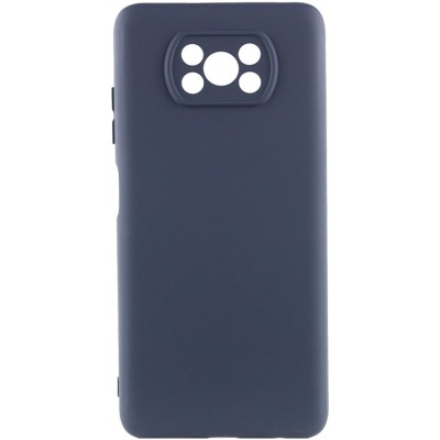 Чохол TPU GETMAN Liquid Silk Full Camera для Xiaomi Poco X3 NFC / Poco X3 Pro Синій / Midnight Blue Чохол TPU GETMAN Liquid Silk Full Camera для Xiaomi Poco X3 NFC / Poco X3 Pro Синій / Midnight Blue