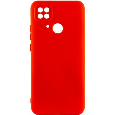 Чохол TPU GETMAN Liquid Silk Full Camera для Xiaomi Redmi 10C Червоний / Red Чохол TPU GETMAN Liquid Silk Full Camera для Xiaomi Redmi 10C Червоний / Red