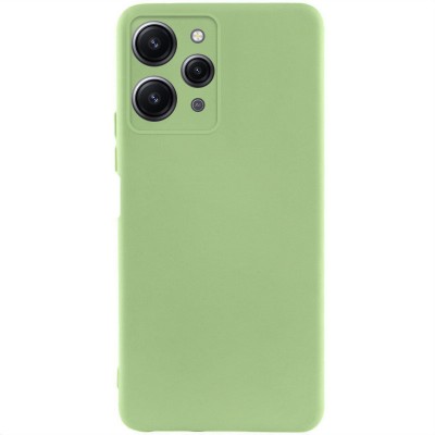 Чохол TPU GETMAN Liquid Silk Full Camera для Xiaomi Redmi 12 Зелений / Pistachio Чохол TPU GETMAN Liquid Silk Full Camera для Xiaomi Redmi 12 Зелений / Pistachio