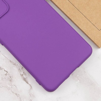 Чохол TPU GETMAN Liquid Silk Full Camera для Xiaomi Redmi 12 Фіолетовий / Purple Чохол TPU GETMAN Liquid Silk Full Camera для Xiaomi Redmi 12 Фіолетовий / Purple