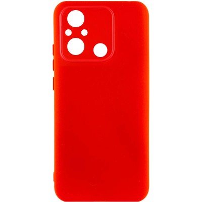 Чохол TPU GETMAN Liquid Silk Full Camera для Xiaomi Redmi 12C Червоний / Red