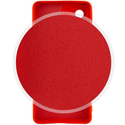 Чохол TPU GETMAN Liquid Silk Full Camera для Xiaomi Redmi 12C Червоний / Red