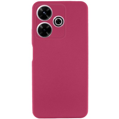 Чохол TPU GETMAN Liquid Silk Full Camera для Xiaomi Redmi 13 4G / Poco M6 4G Бордовий / Marsala Чохол TPU GETMAN Liquid Silk Full Camera для Xiaomi Redmi 13 4G / Poco M6 4G Бордовий / Marsala