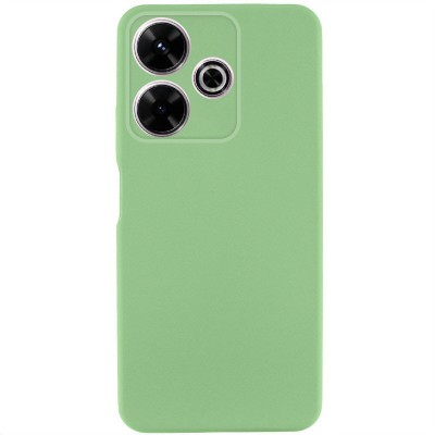 Чохол TPU GETMAN Liquid Silk Full Camera для Xiaomi Redmi 13 4G / Poco M6 4G Зелений / Pistachio Чохол TPU GETMAN Liquid Silk Full Camera для Xiaomi Redmi 13 4G / Poco M6 4G Зелений / Pistachio