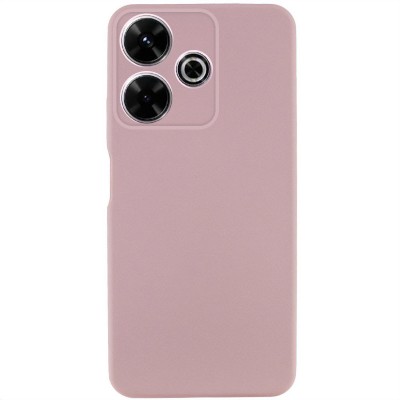 Чохол TPU GETMAN Liquid Silk Full Camera для Xiaomi Redmi 13 4G / Poco M6 4G Рожевий / Pink Sand Чохол TPU GETMAN Liquid Silk Full Camera для Xiaomi Redmi 13 4G / Poco M6 4G Рожевий / Pink Sand